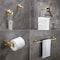 Kibi Cube 5-Piece Bathroom Hardware Set C-KBA15-5BG-3 - alternate 7